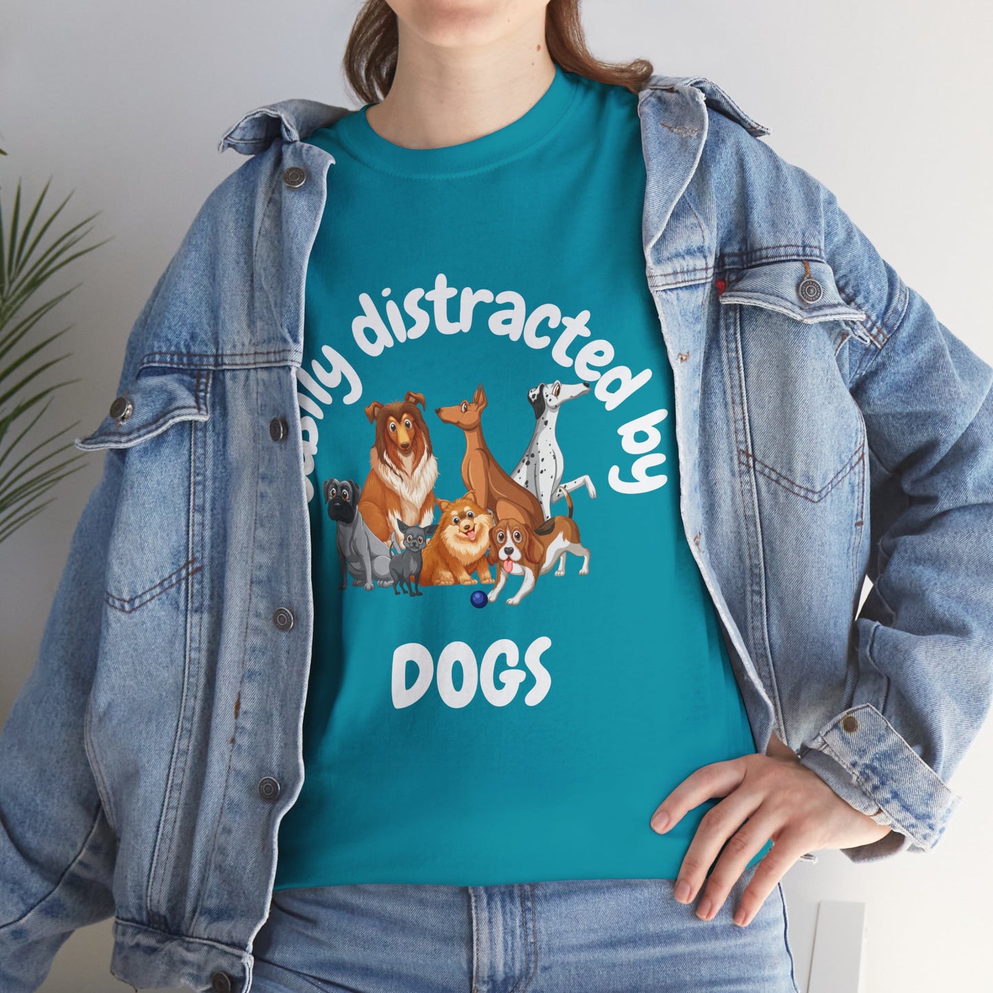 T Shirt - Unisex - Easily Distracted by Dogs