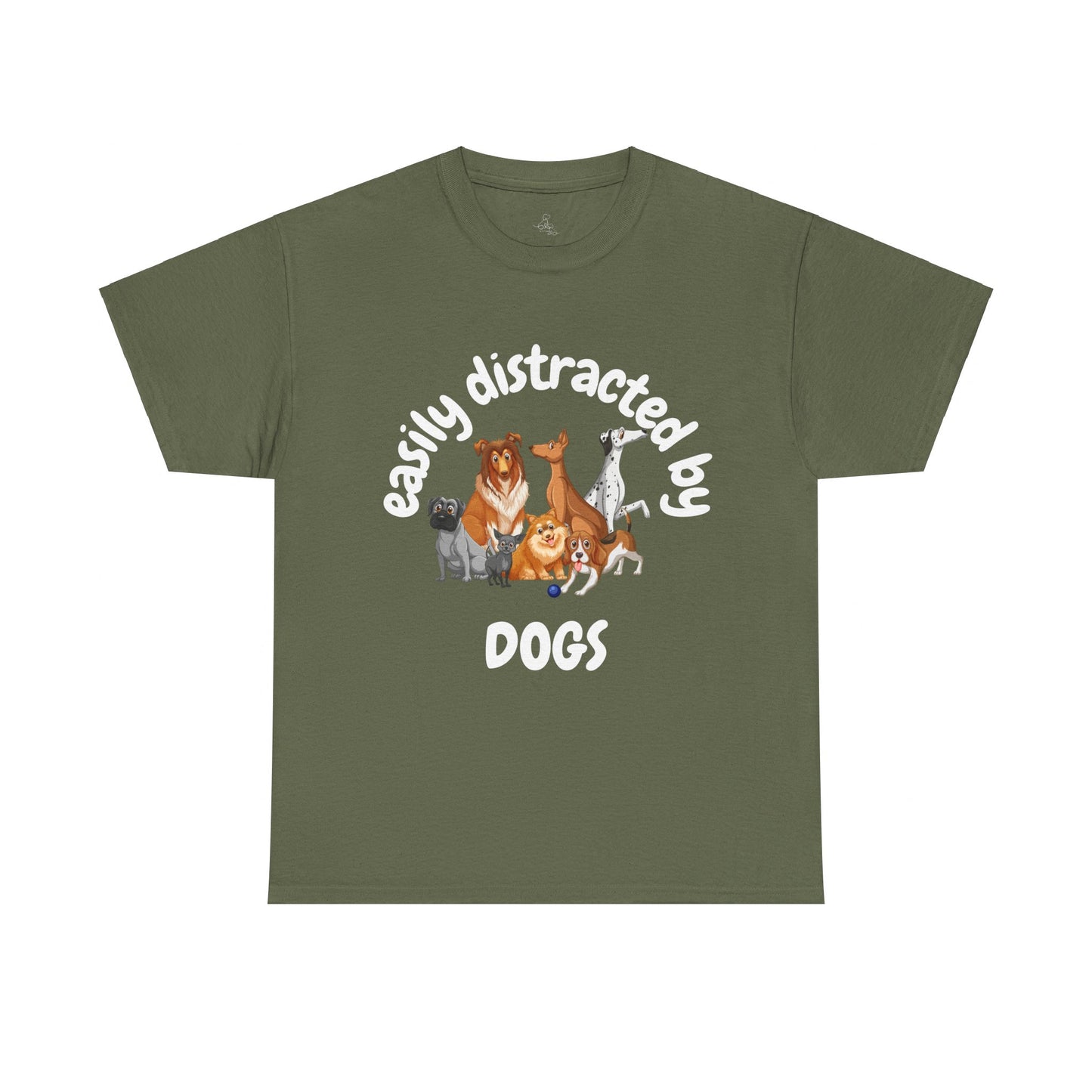 T Shirt - Unisex - Easily Distracted by Dogs