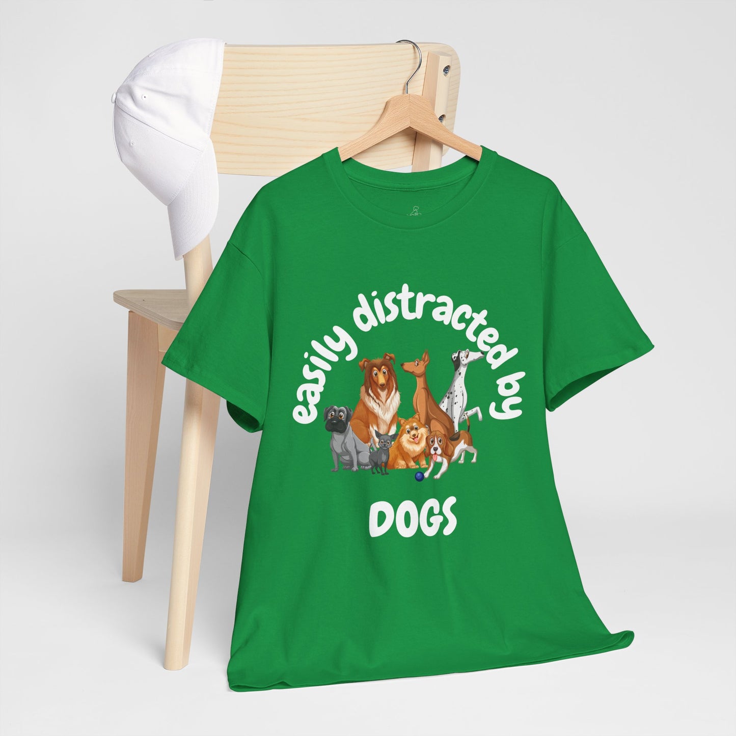 T Shirt - Unisex - Easily Distracted by Dogs