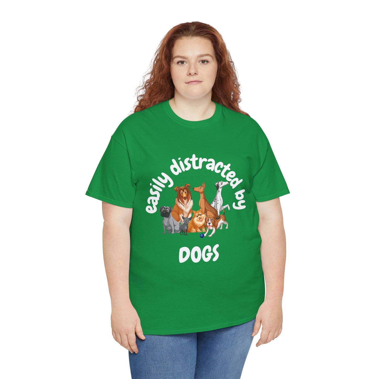 T Shirt - Unisex - Easily Distracted by Dogs