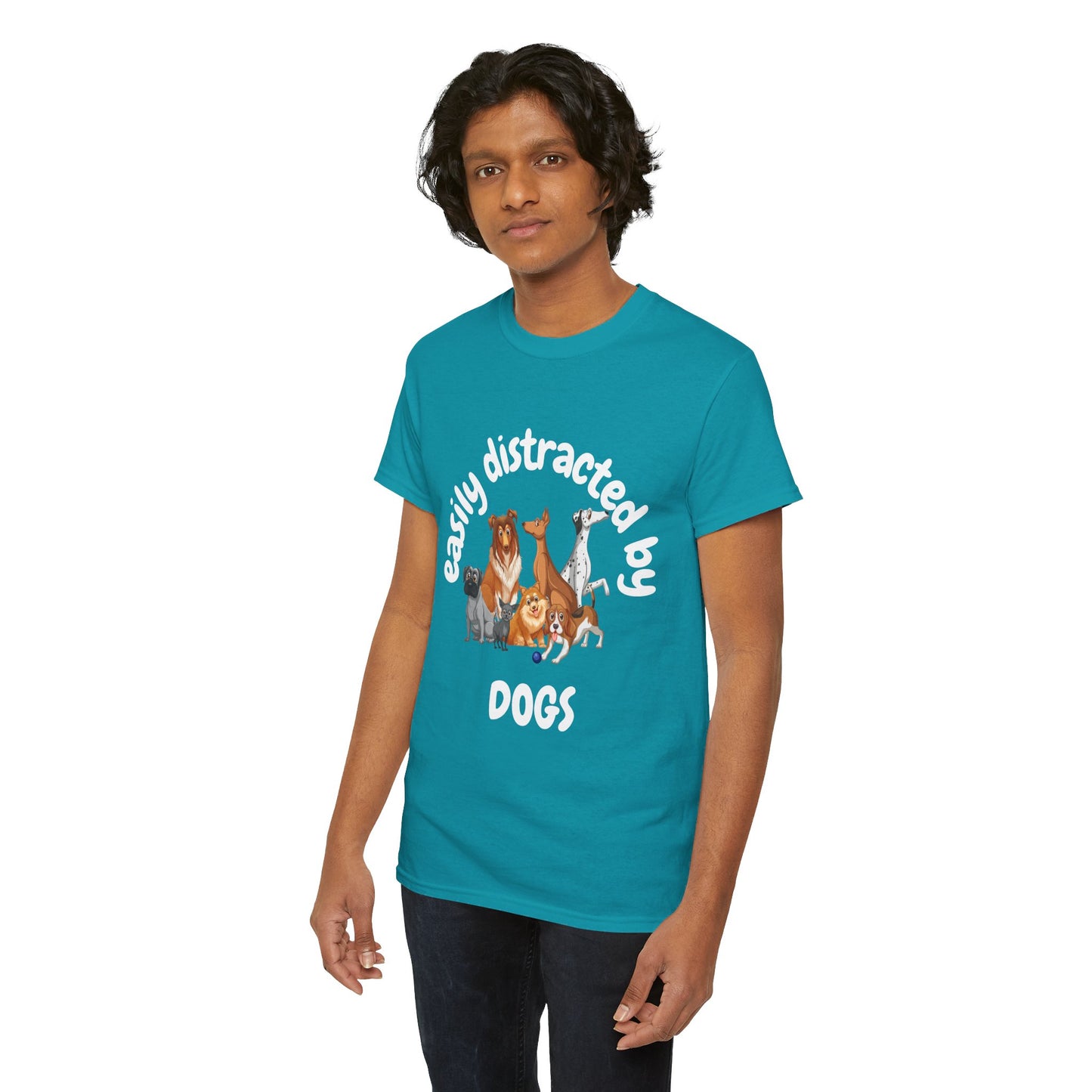 T Shirt - Unisex - Easily Distracted by Dogs