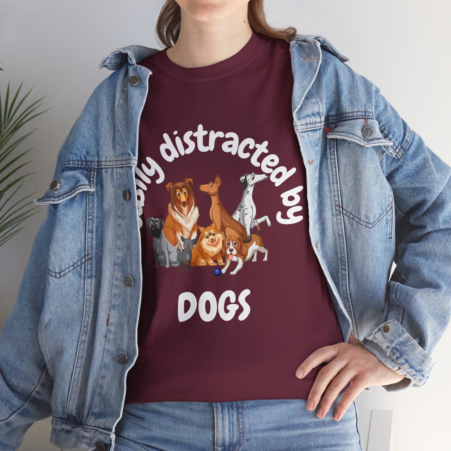 T Shirt - Unisex - Easily Distracted by Dogs