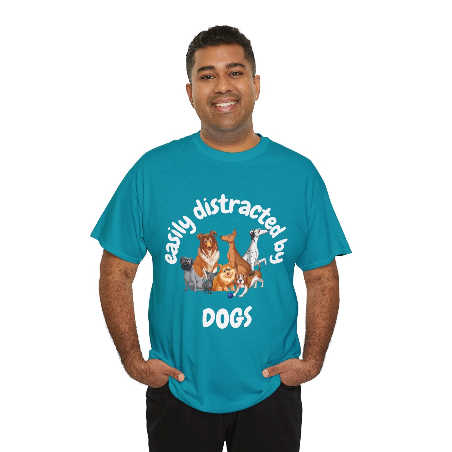 T Shirt - Unisex - Easily Distracted by Dogs