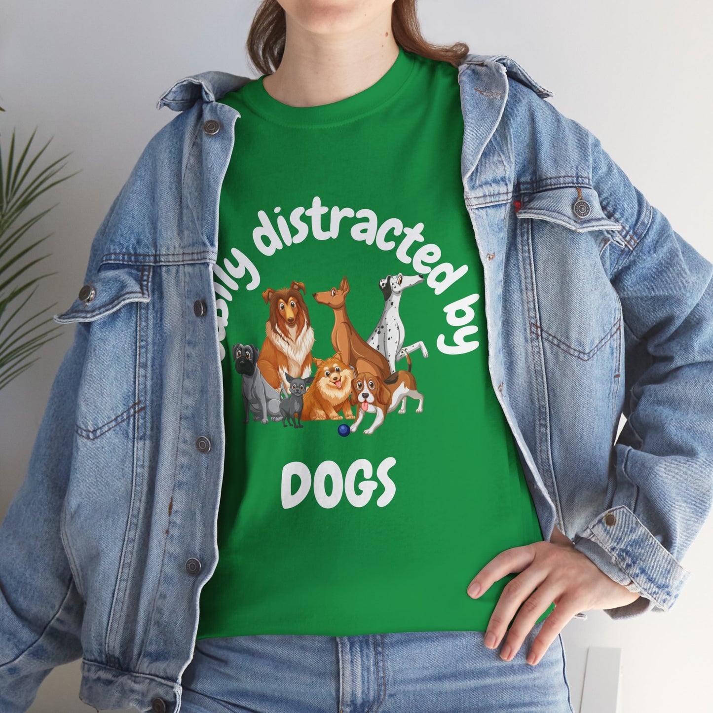T Shirt - Unisex - Easily Distracted by Dogs