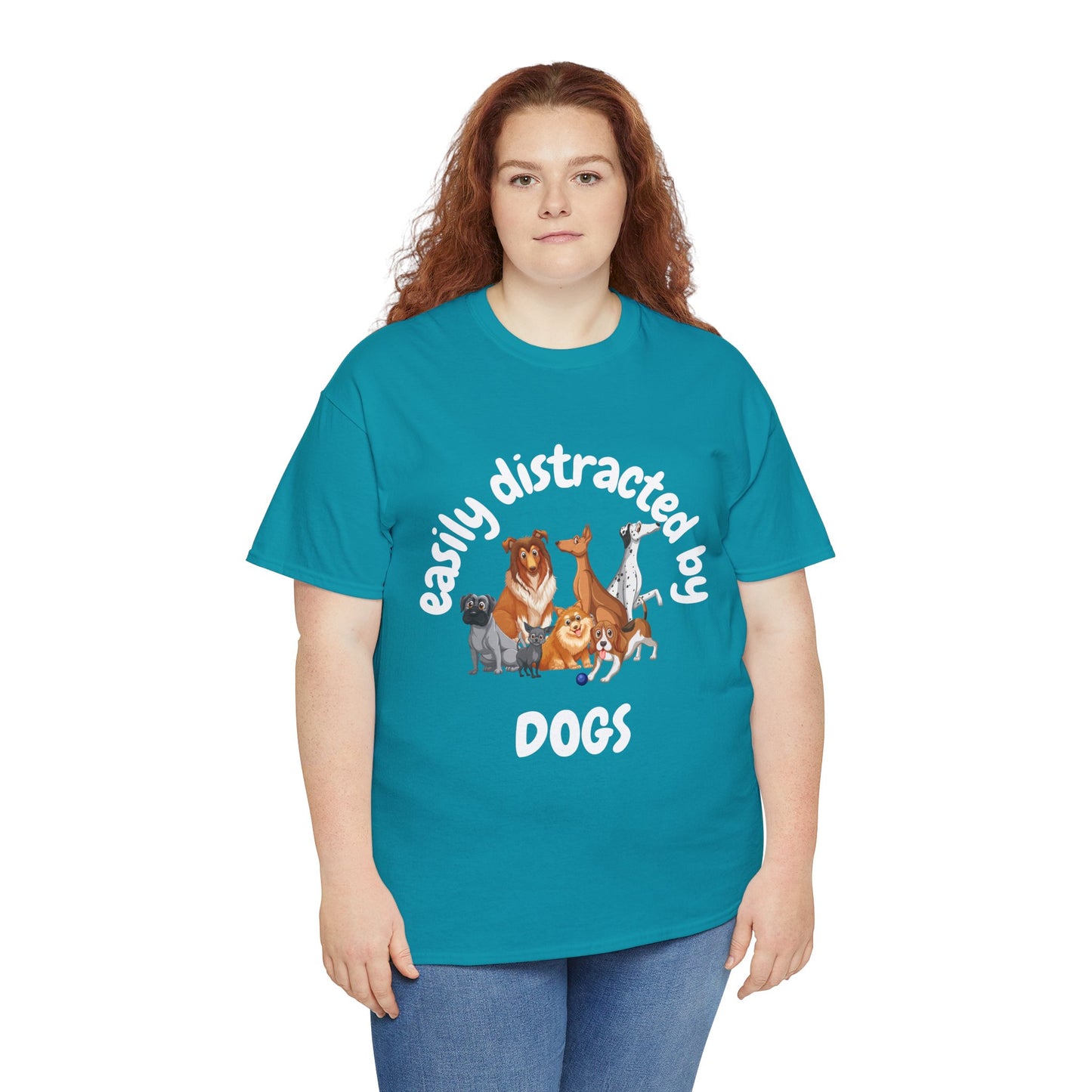 T Shirt - Unisex - Easily Distracted by Dogs