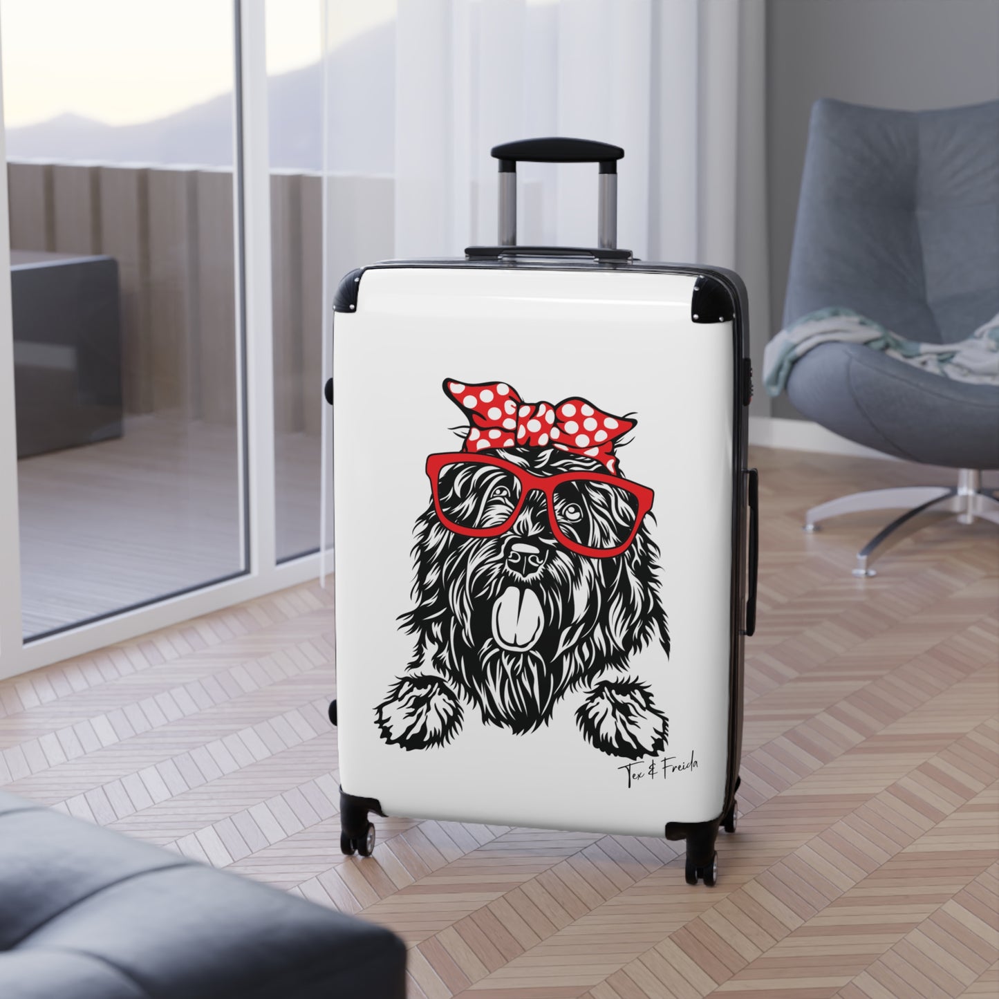 Suitcase - Portuguese Water Dog