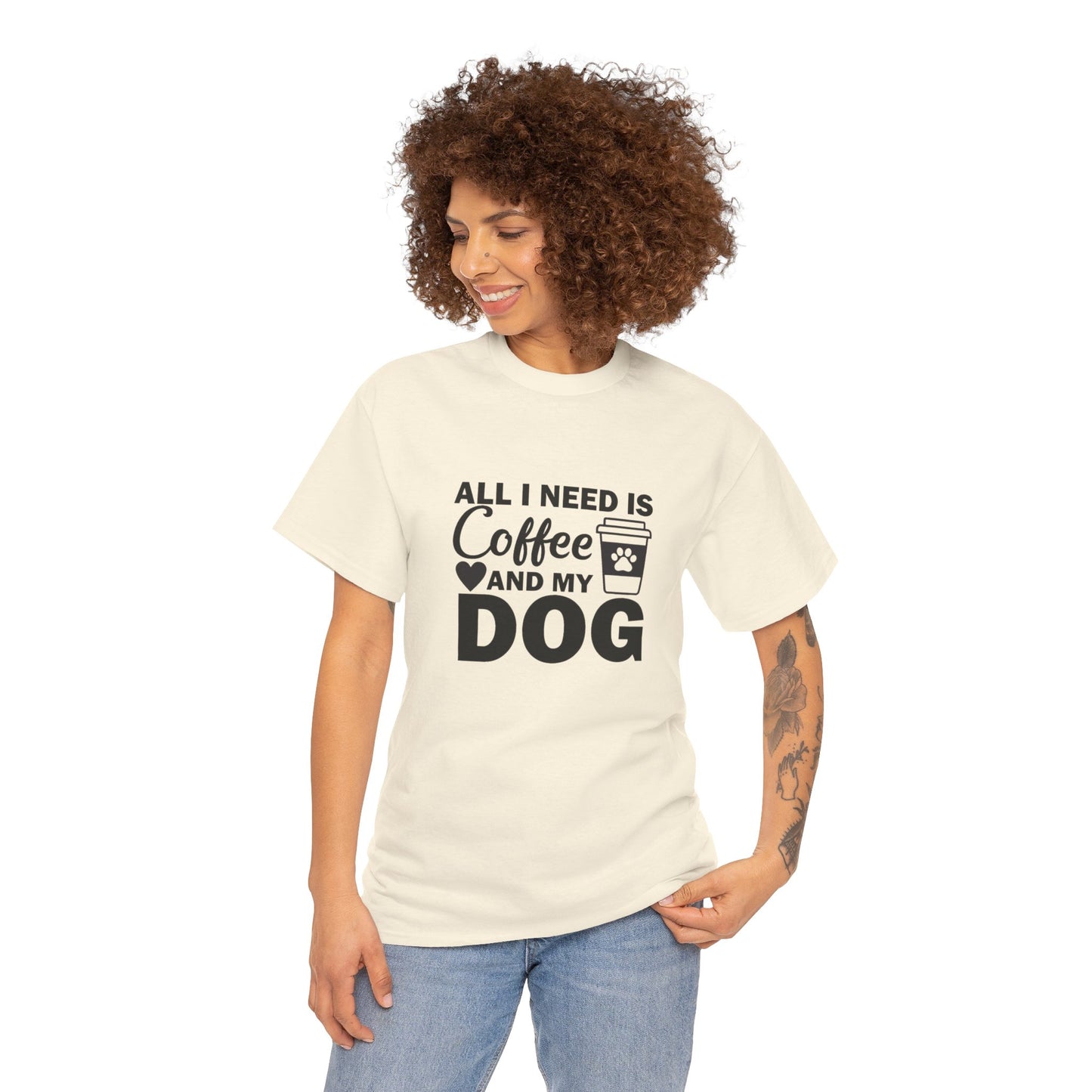 T Shirt - Coffee & My Dog