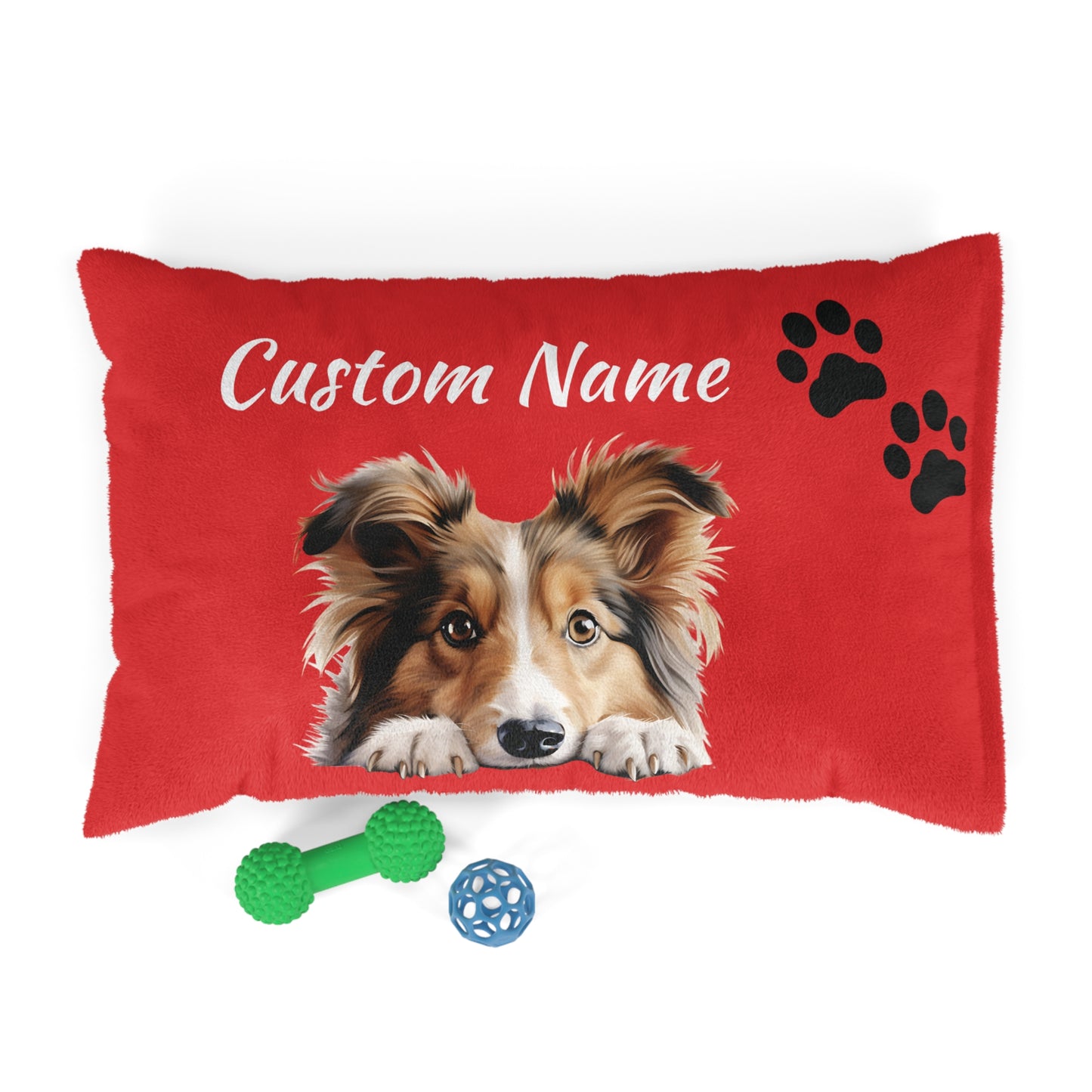 Pet Pillow - Personalised - Shetland Sheepdog