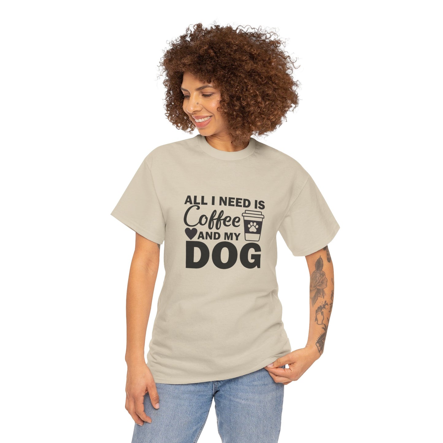 T Shirt - Coffee & My Dog