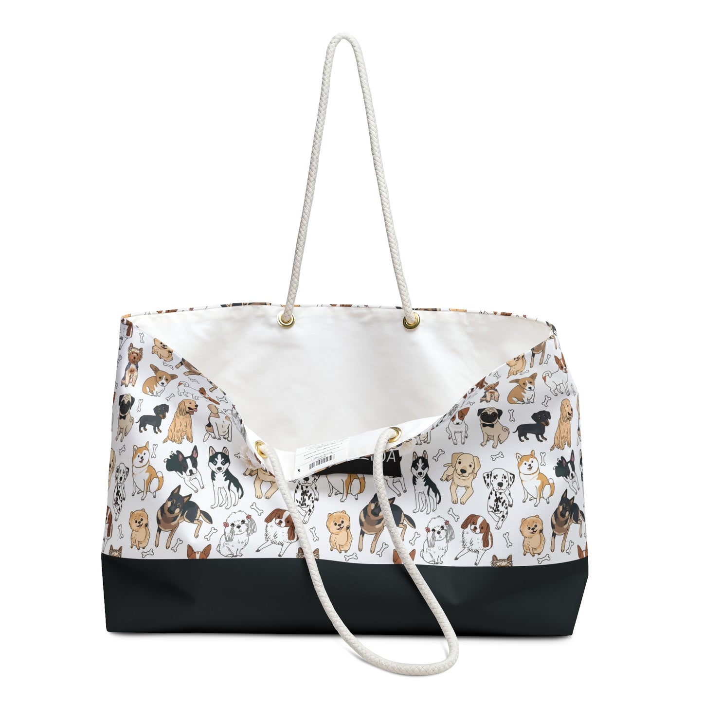 Weekender Bag - AOP - I Love Dogs