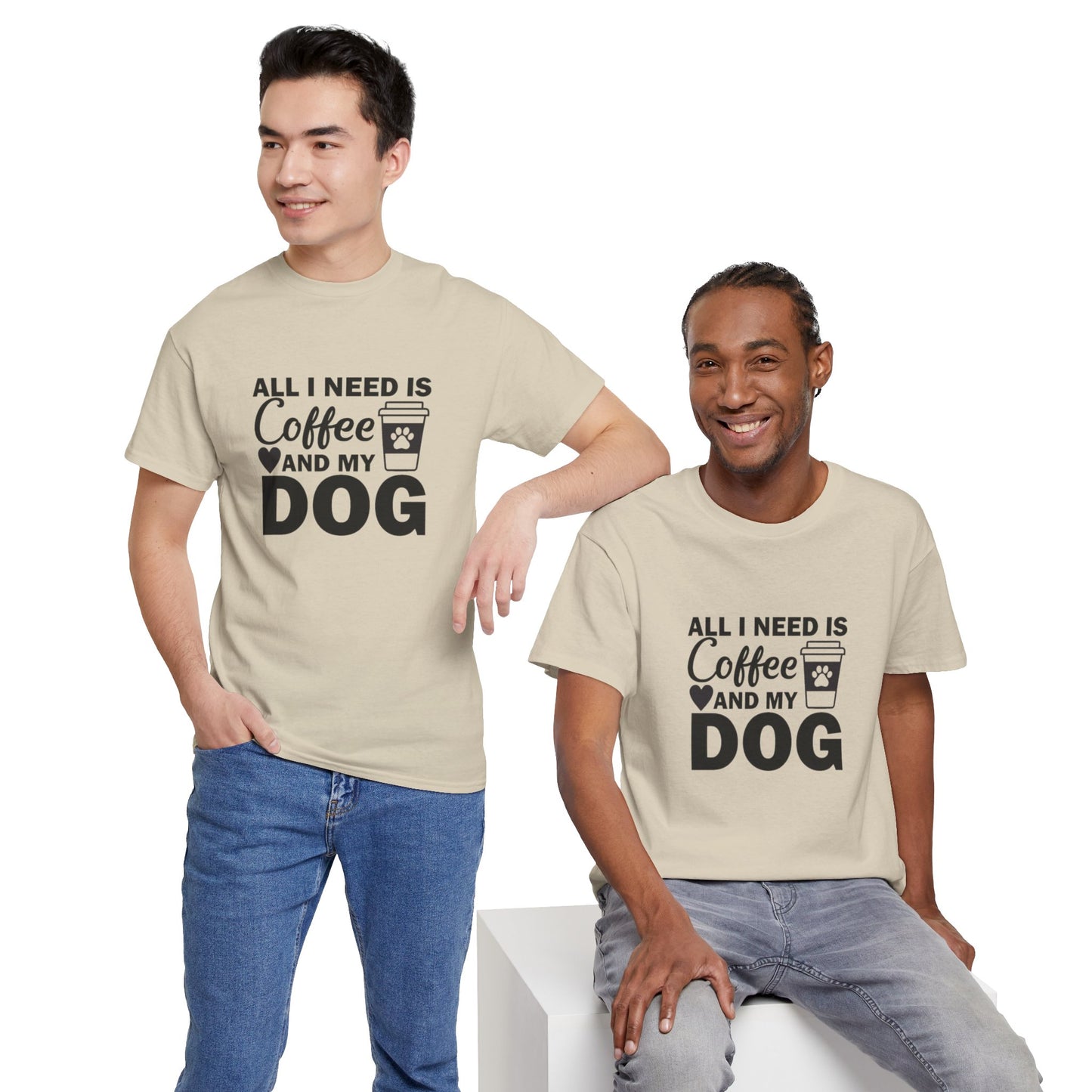 T Shirt - Coffee & My Dog