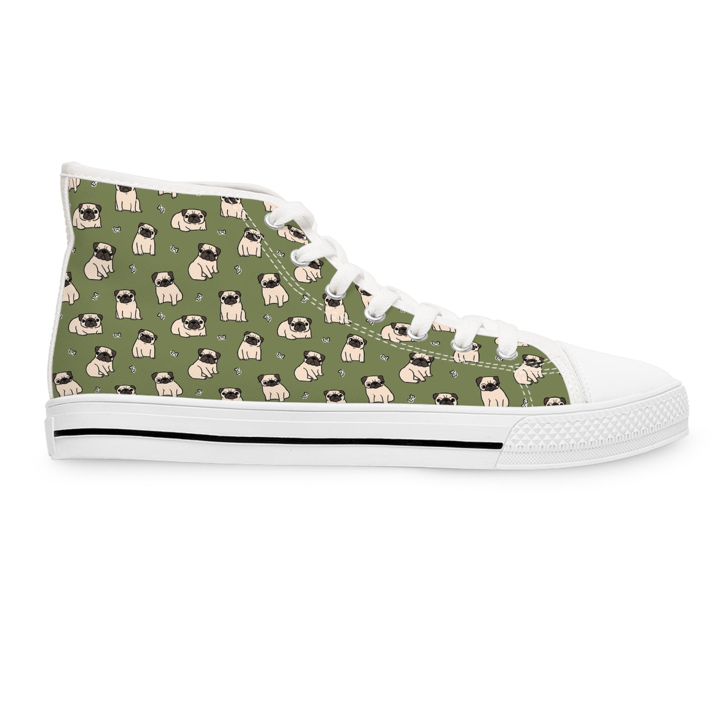 Sneakers - Hi Top -Pug