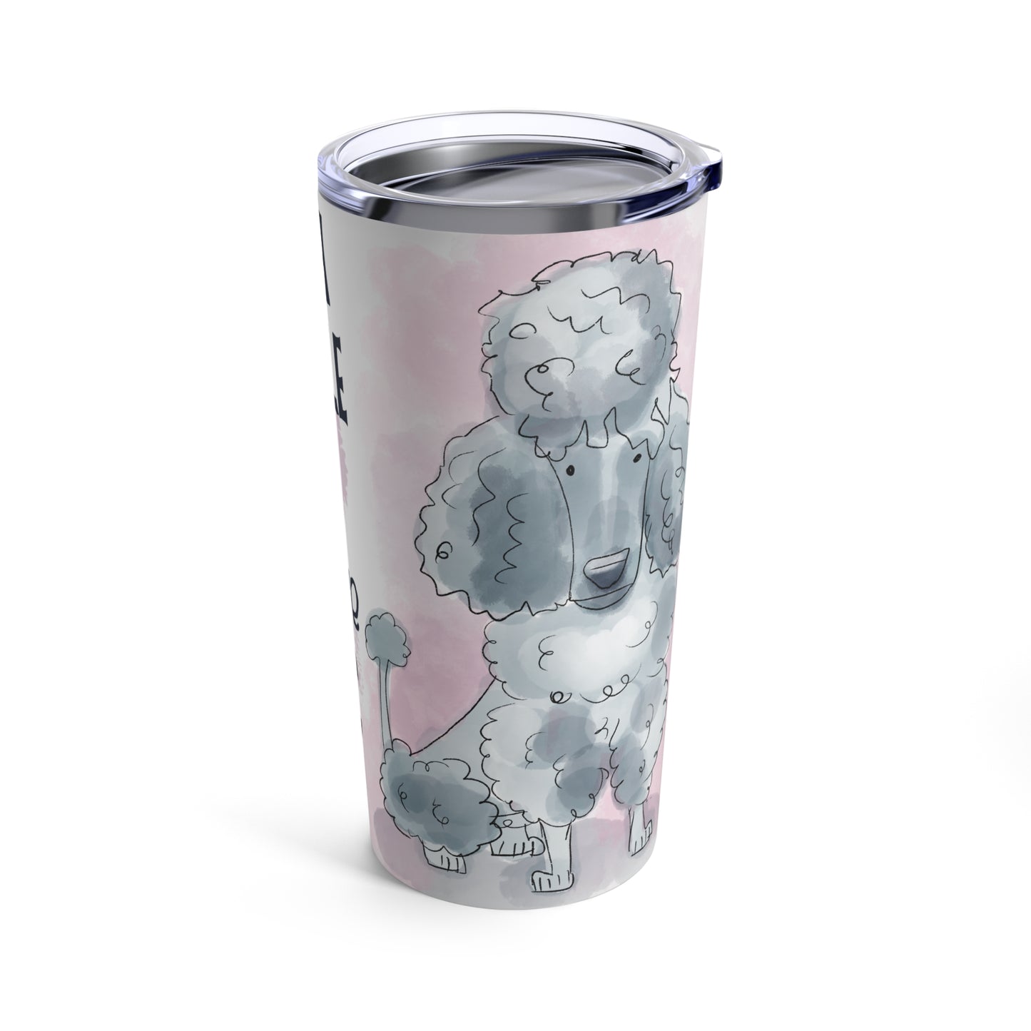 Tumbler - Personalised - Poodle