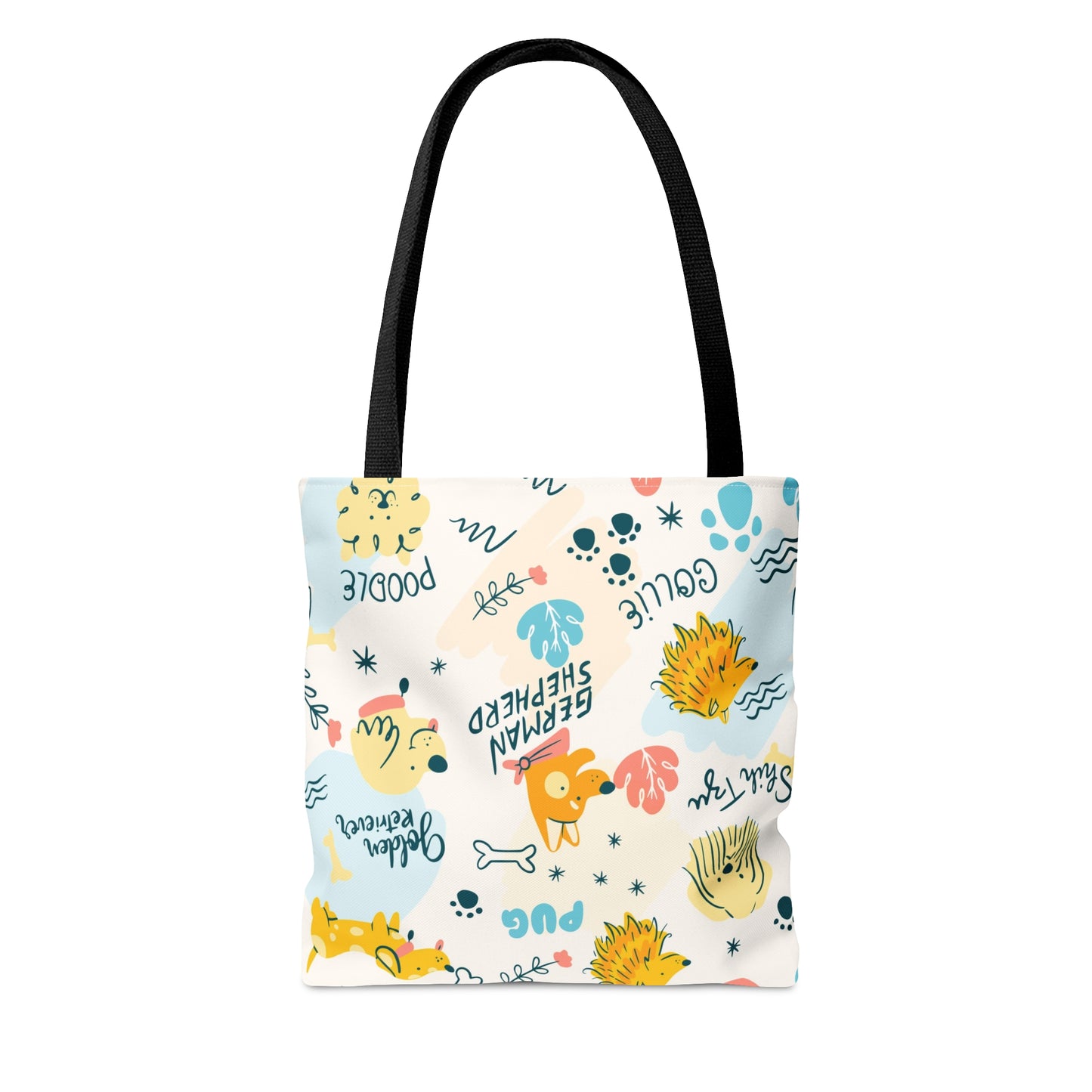 Tote Bag - AOP - Doodles of Dogs