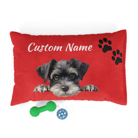 Pet Pillow - Personalised - Miniature Schnauzer