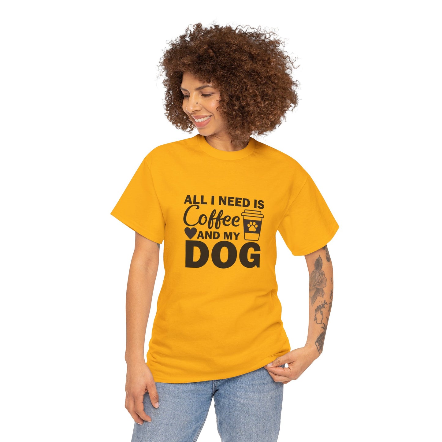 T Shirt - Coffee & My Dog