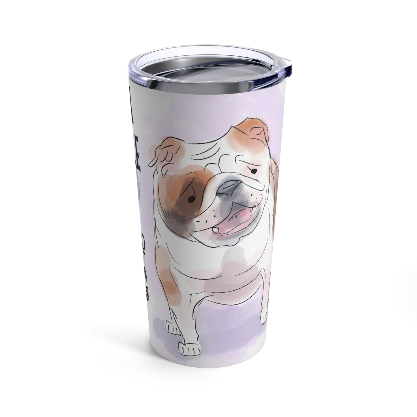 Tumbler - Personalised Bulldog