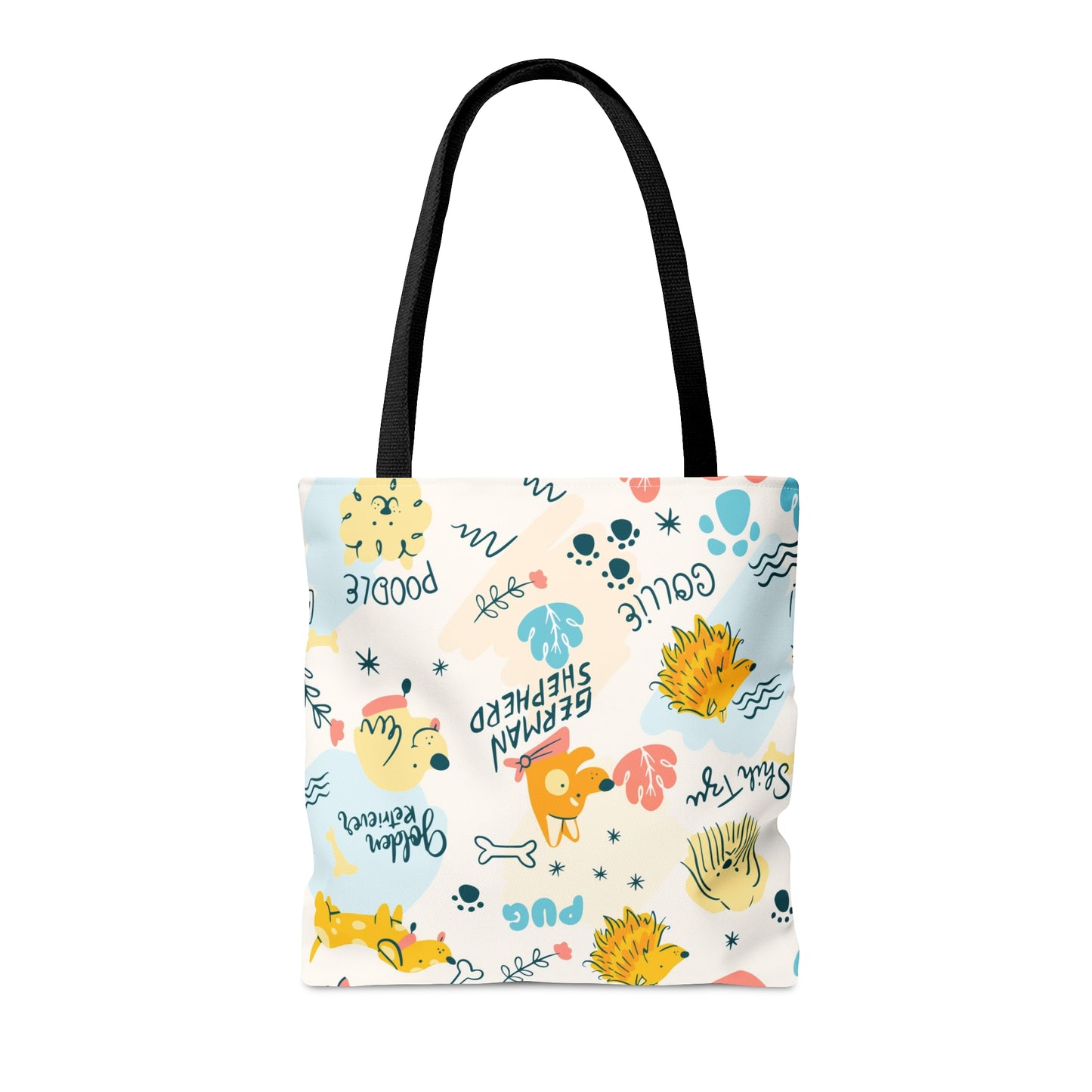 Tote Bag - AOP - Doodles of Dogs