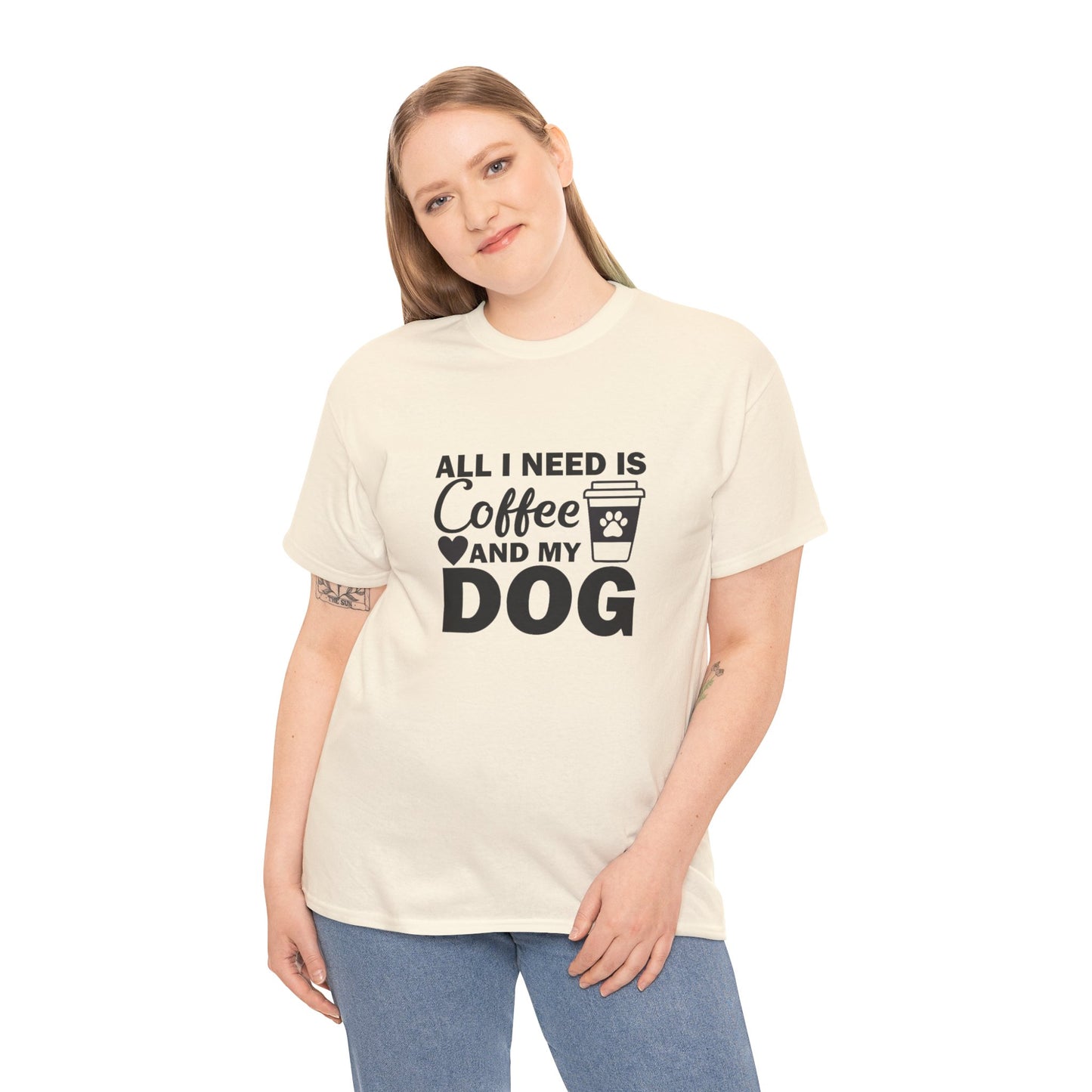 T Shirt - Coffee & My Dog