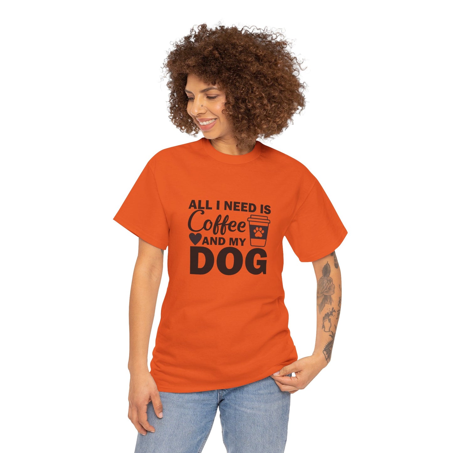 T Shirt - Coffee & My Dog