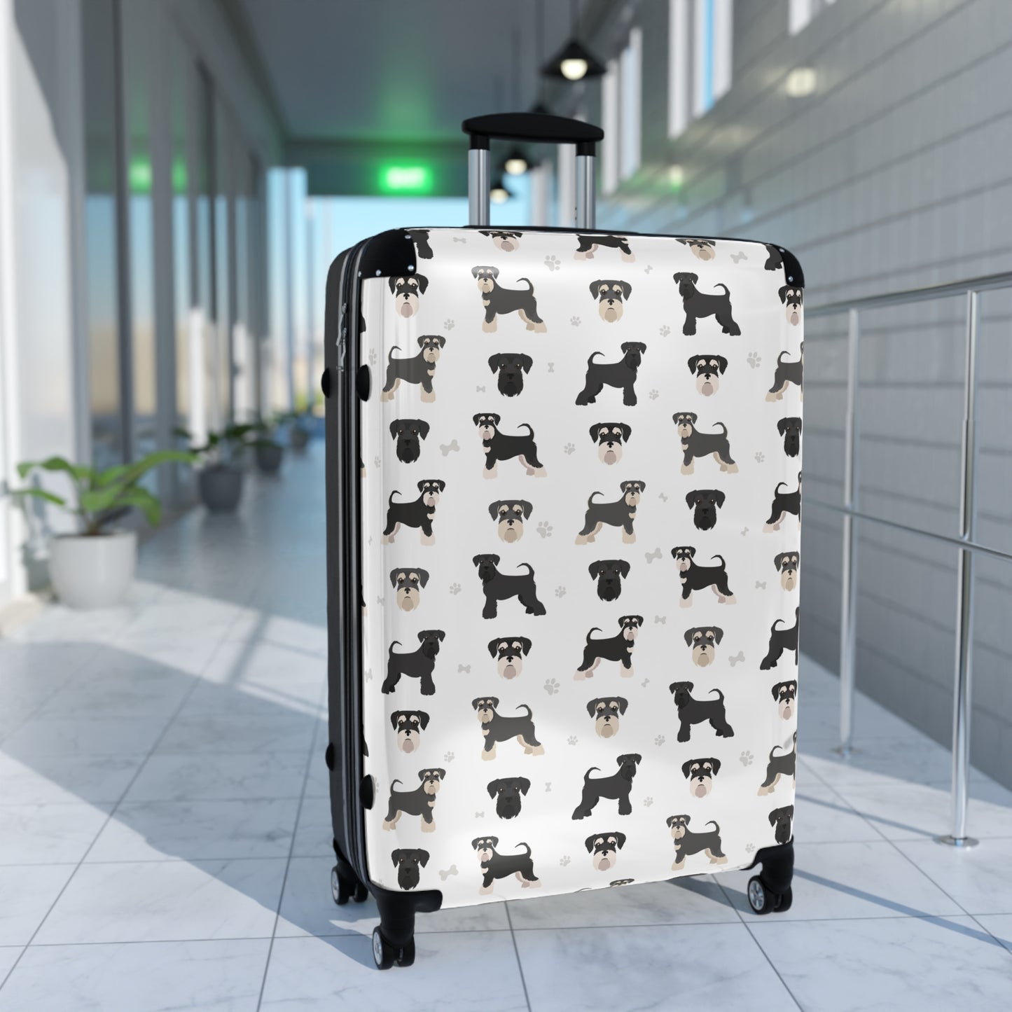 Suitcase - Mini Schnauzers