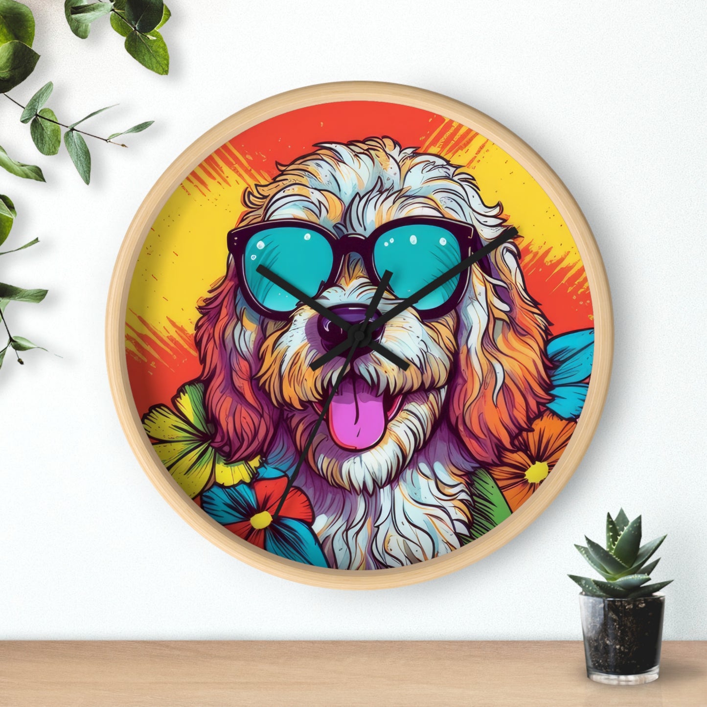 Clock - Labradoodle