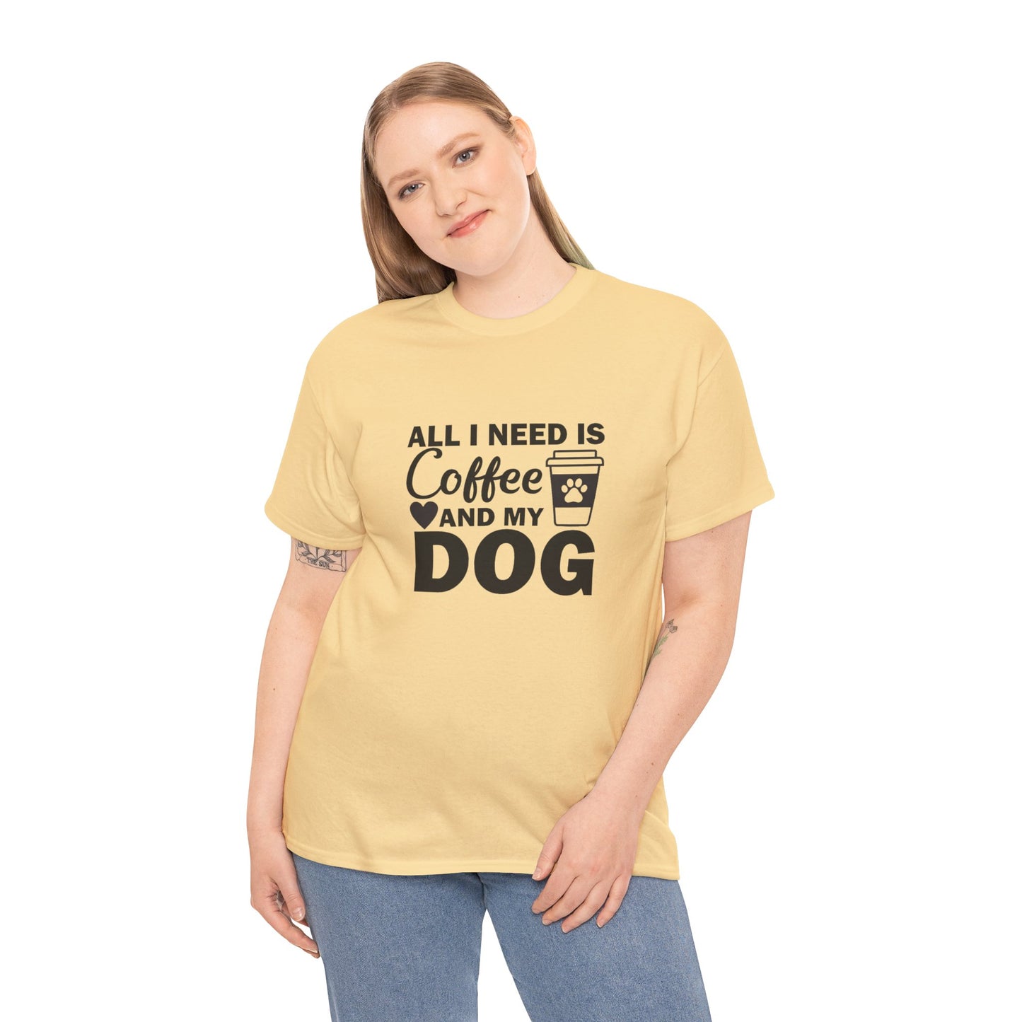 T Shirt - Coffee & My Dog