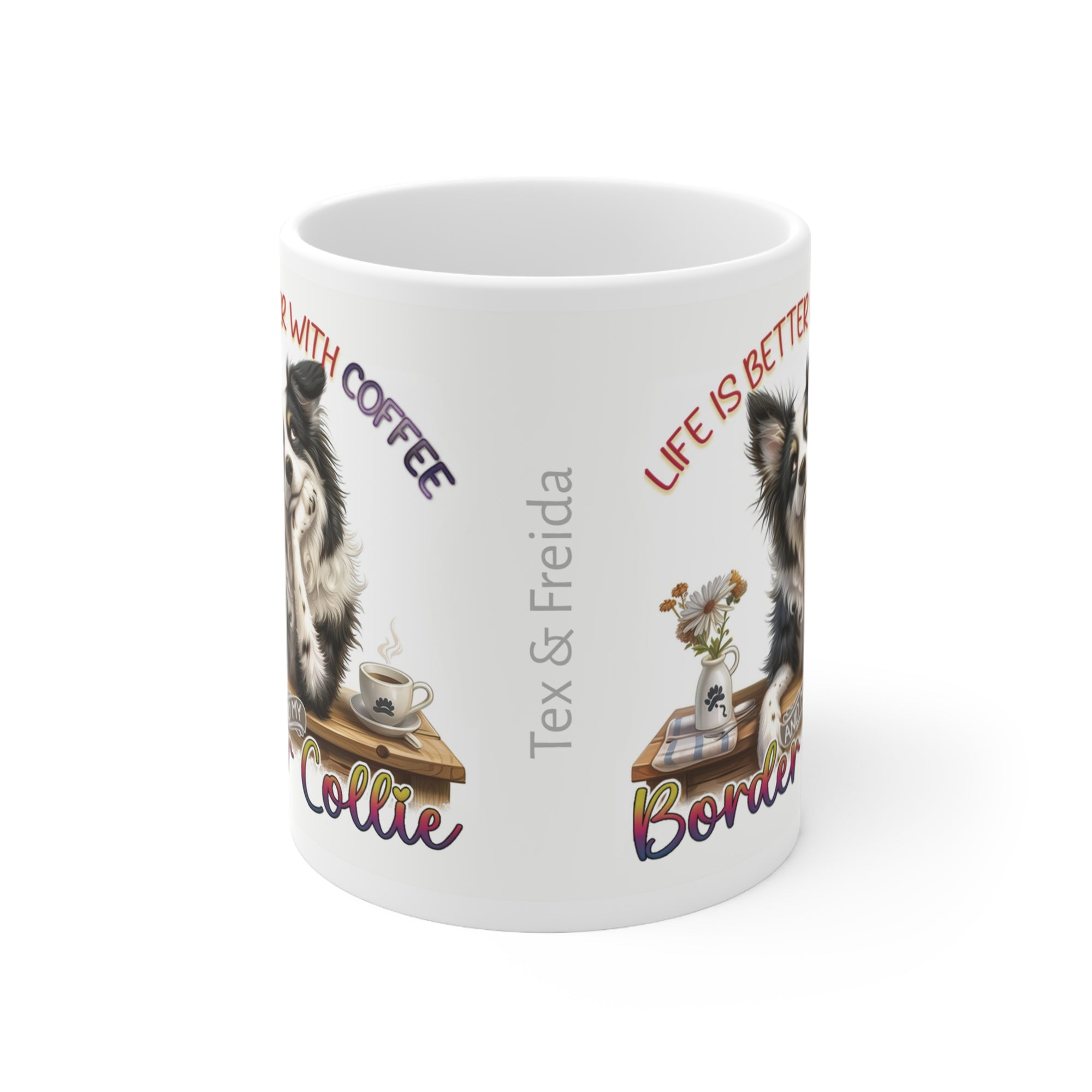 Coffee Mug, 11oz - Border Collie