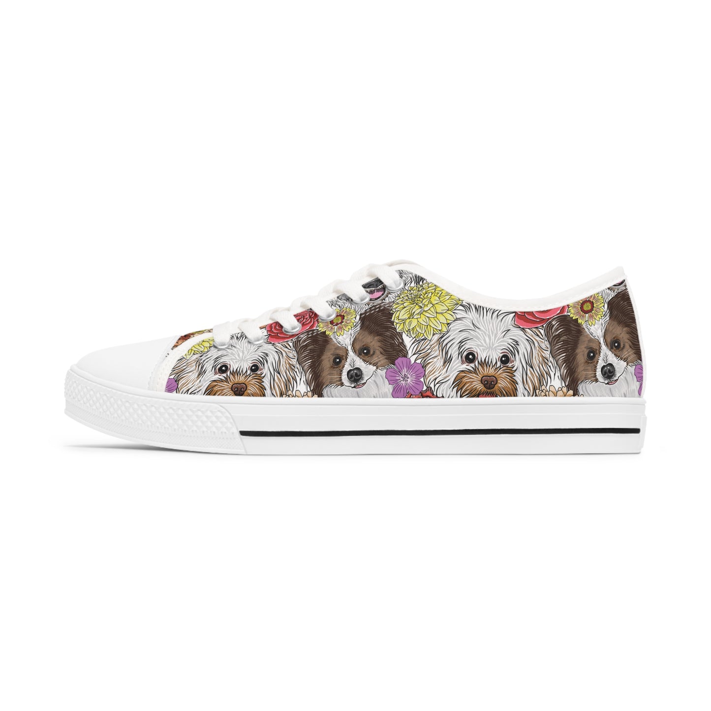 Sneakers - Low Top - Floral