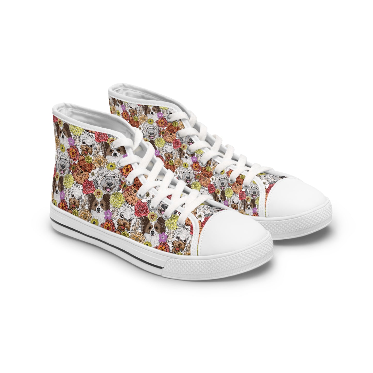 Sneakers - Hi Top - Floral