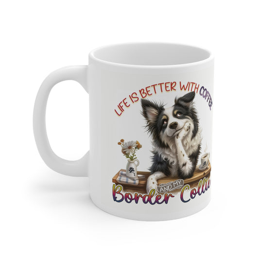 Coffee Mug, 11oz - Border Collie