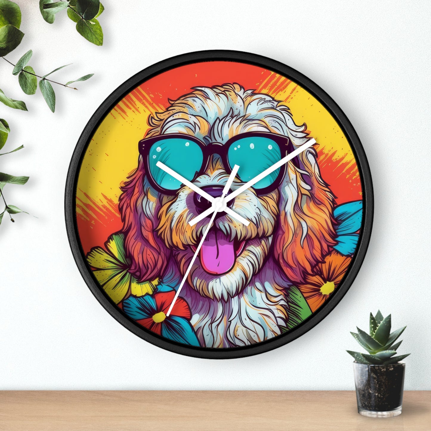 Clock - Labradoodle