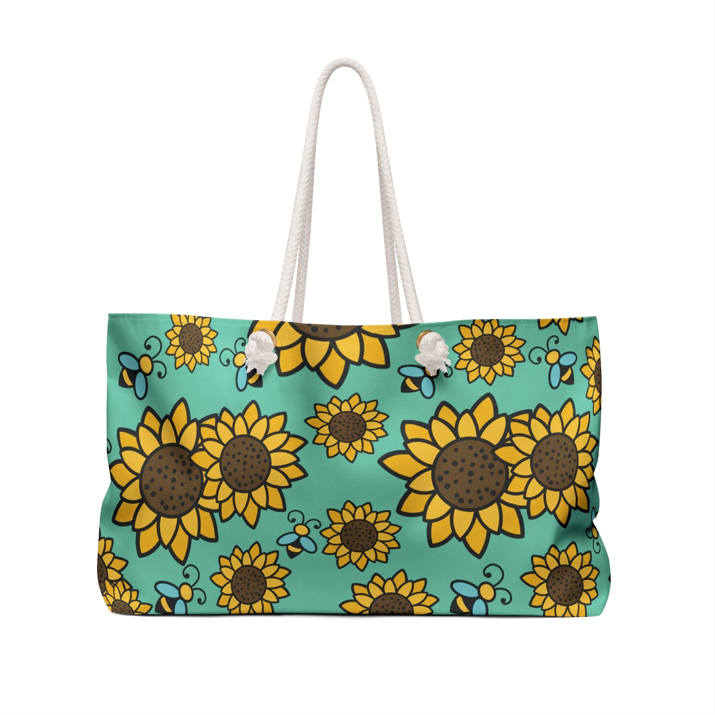 Weekender Bag - Sunflowers and Bees