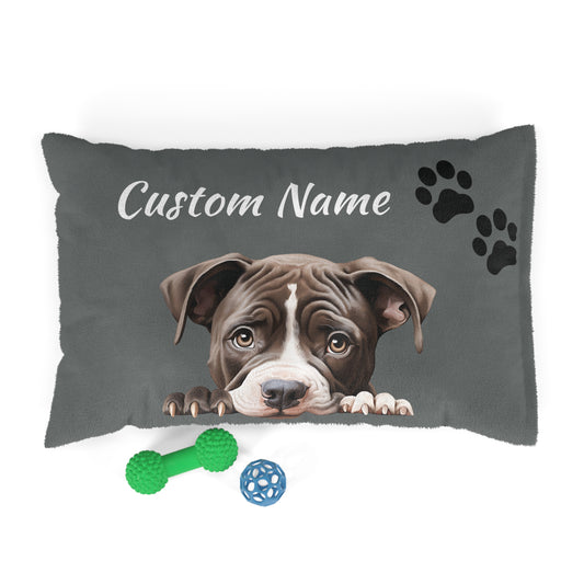 Pet Pillow - Personalised -  American Pit Bull