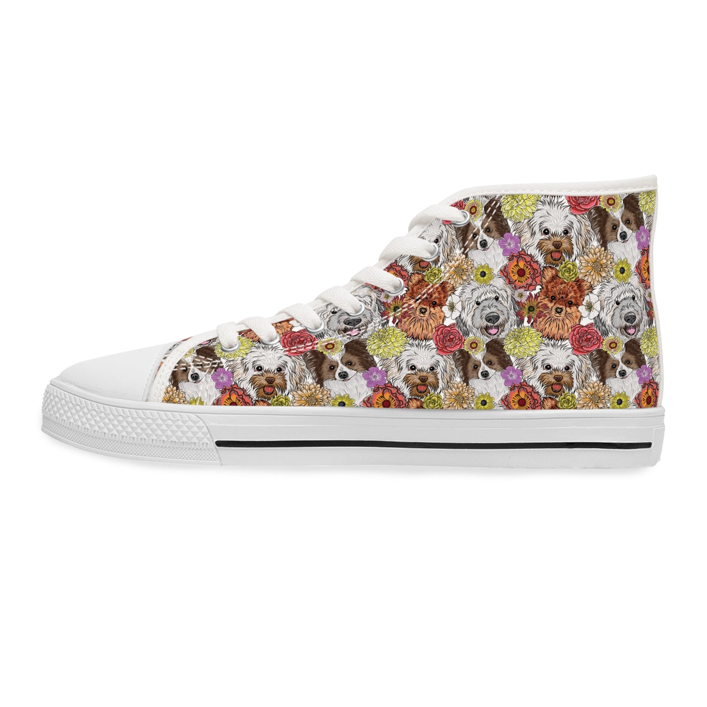 Sneakers - Hi Top - Floral