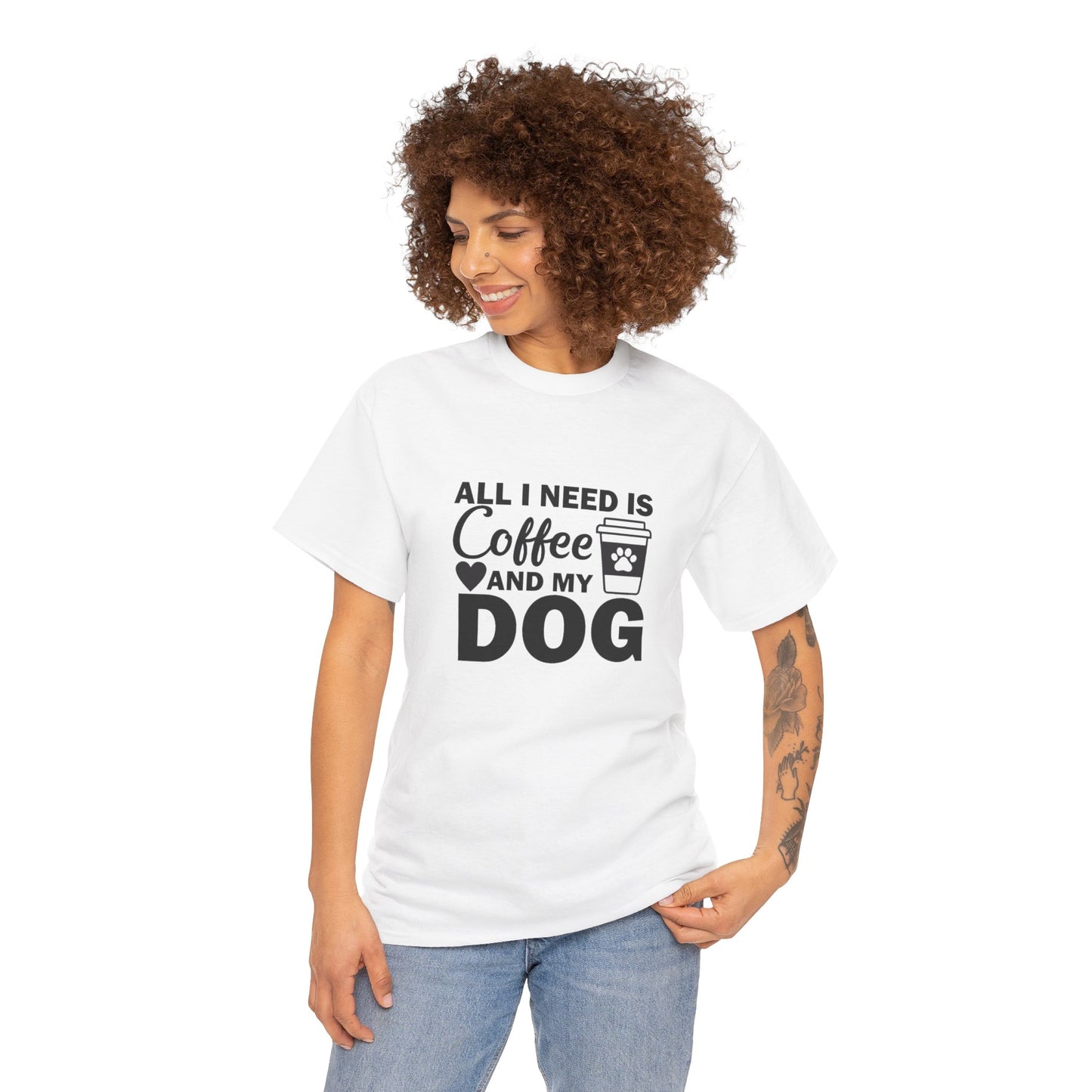 T Shirt - Coffee & My Dog