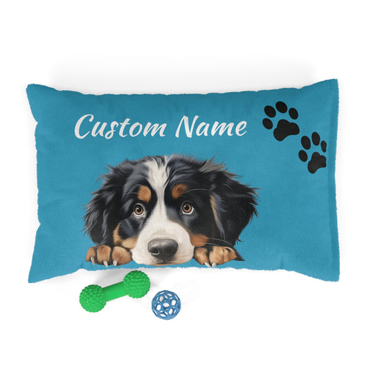 Pet Pillow - Personalised - Bernese Mountain