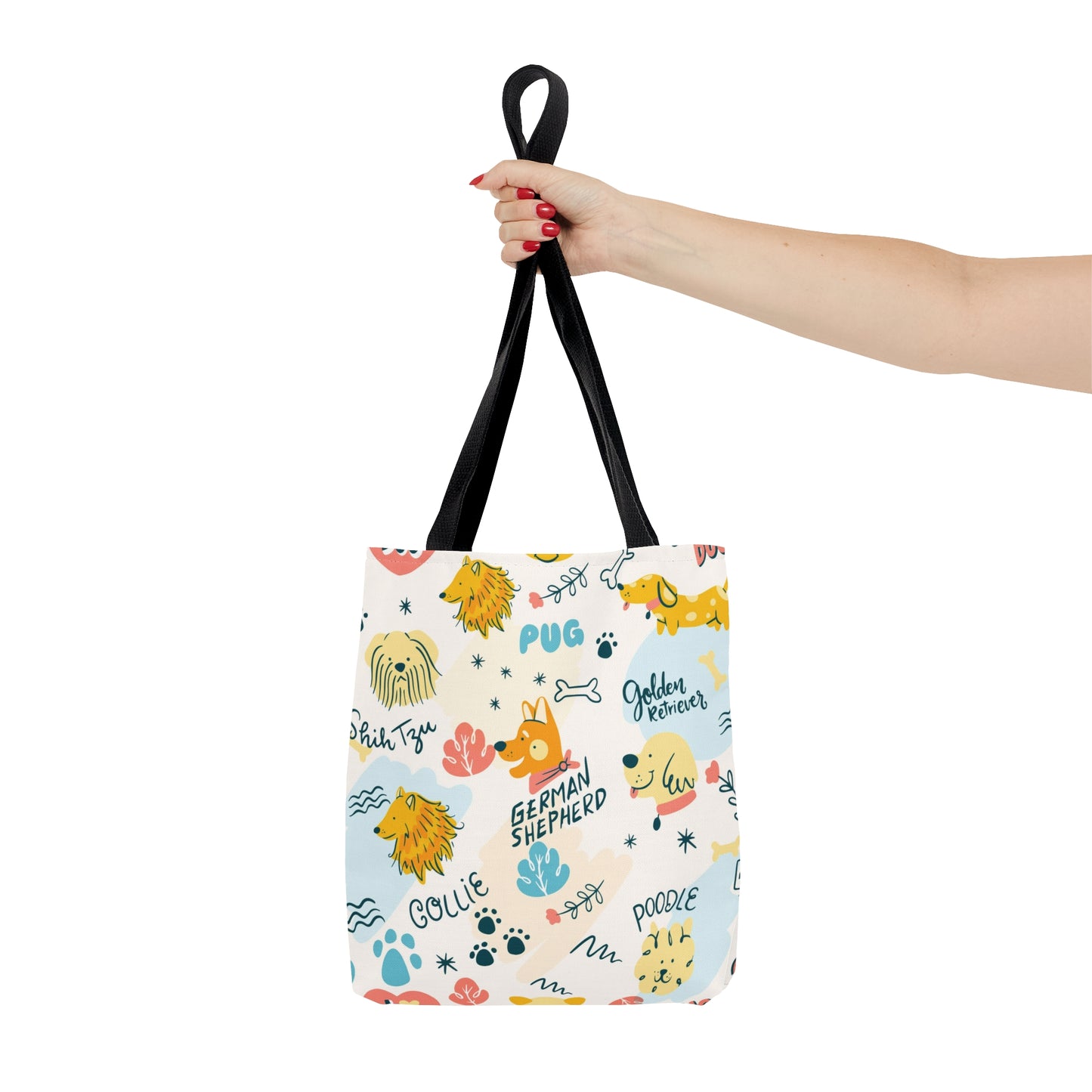 Tote Bag - AOP - Doodles of Dogs