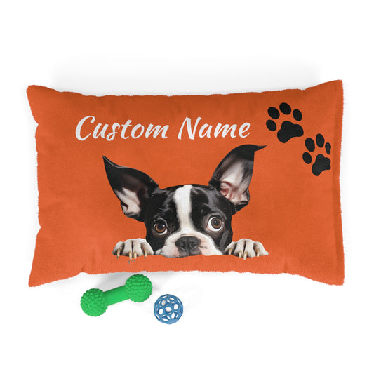 Pet Pillow - Personalised - Boston Terrier