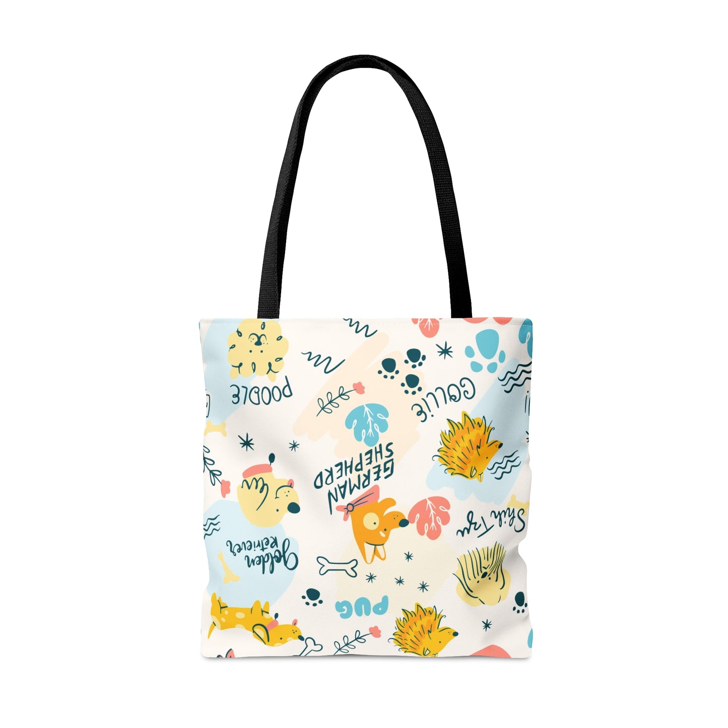 Tote Bag - AOP - Doodles of Dogs