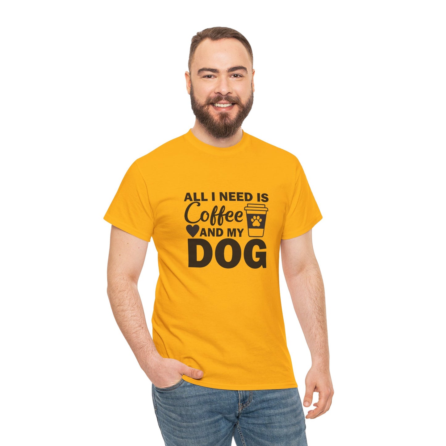 T Shirt - Coffee & My Dog