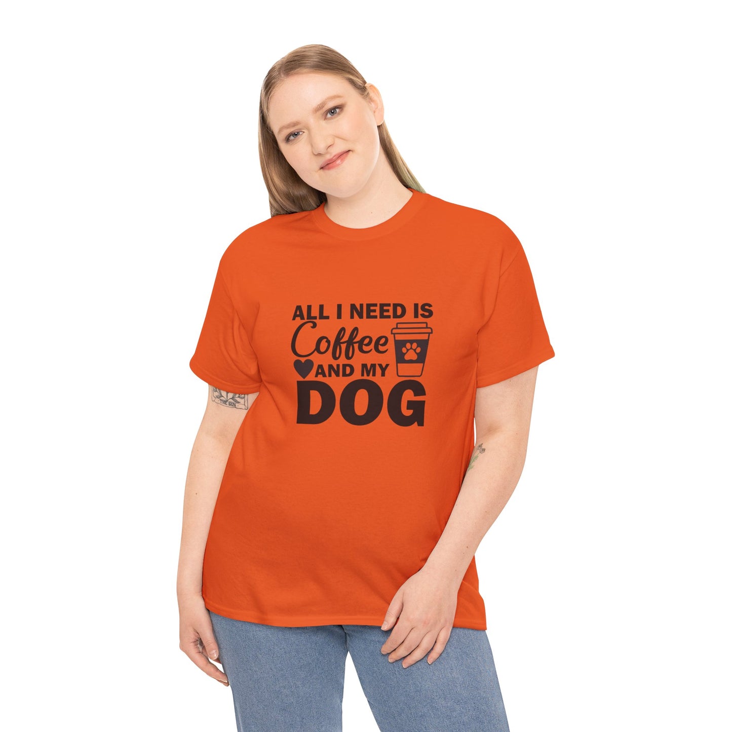 T Shirt - Coffee & My Dog